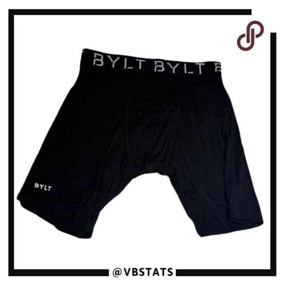 BYLT Premium Basics Men's All Day Trunk Performance Boxer Briefs Black Small - Picture 1 of 5